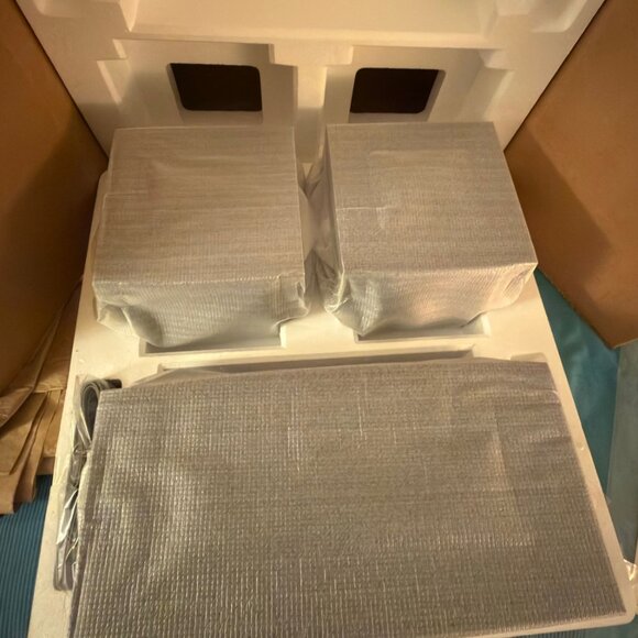 SONY SS-CR290 SPEAKER SYSTEM 1 CENTER & 2 REAR OPEN BOX NEVER USED - Picture 4 of 7